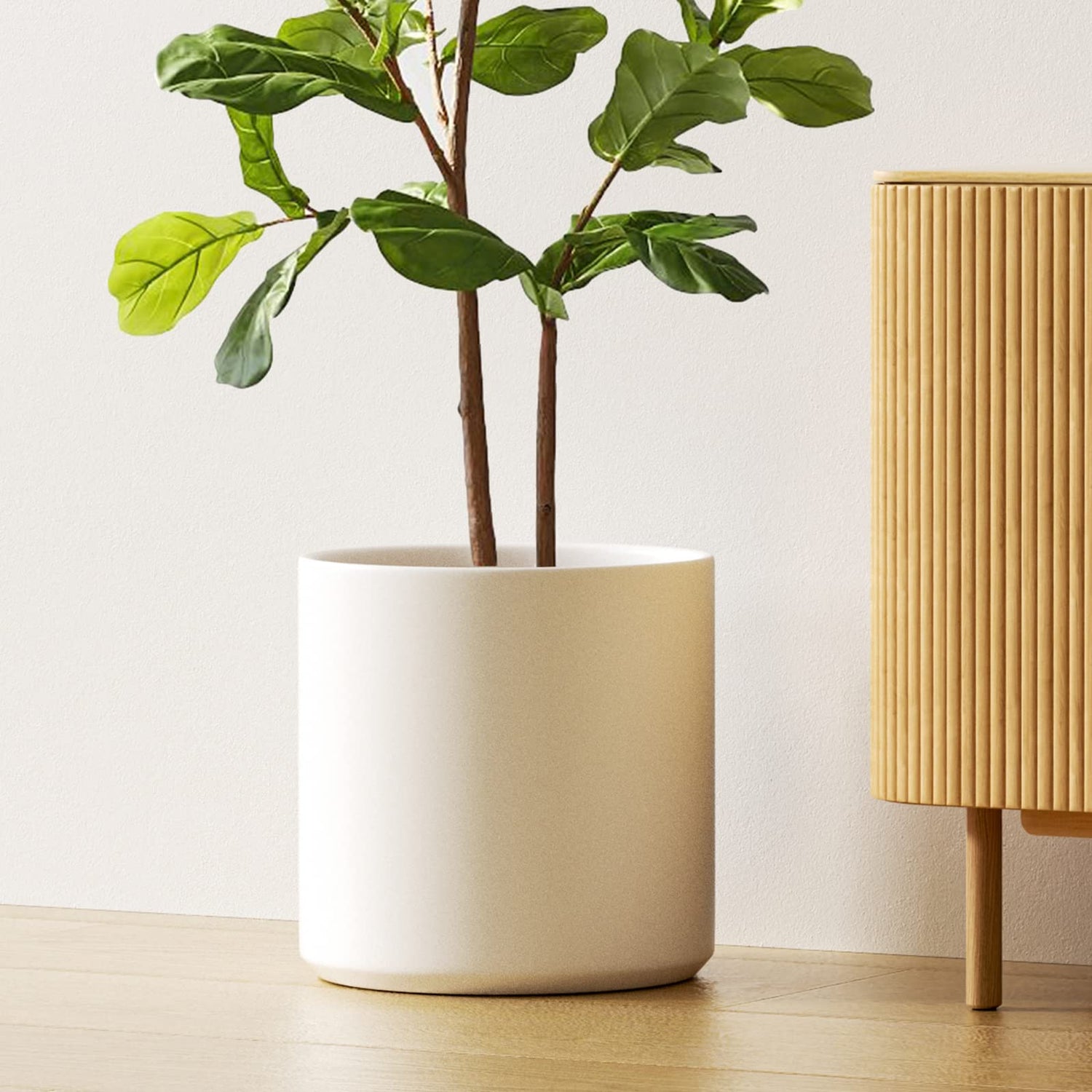 expensive plant pots LE TAUCI 12 Inch Pot for Plants, Ceramic Large Planter for Indoor Plan – LETAUCI